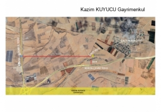 Çaltı yoluna cephe ve Çevre yoluna yakın Müstakil Tarla