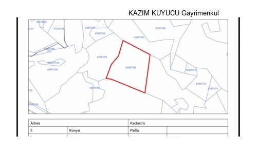 Sarayköyde Konya Beyşehir Çevre Yoluna Yakın Satıık Tarla